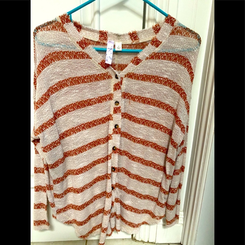 Free people button front shirt